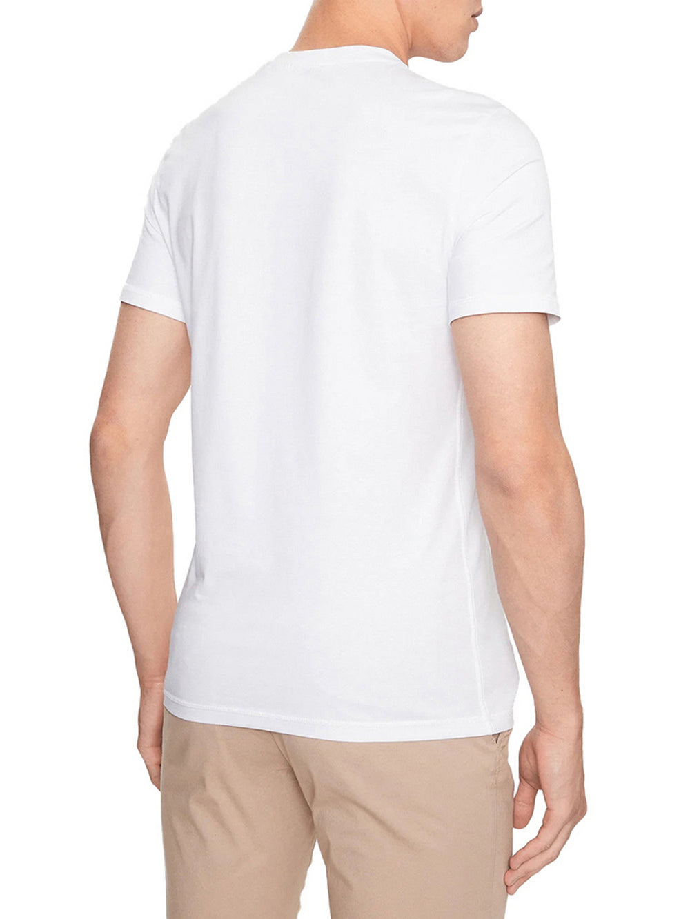 GUESS 1 USCITA T-Shirt Aidy Cn Ss Tee Uomo - Bianco