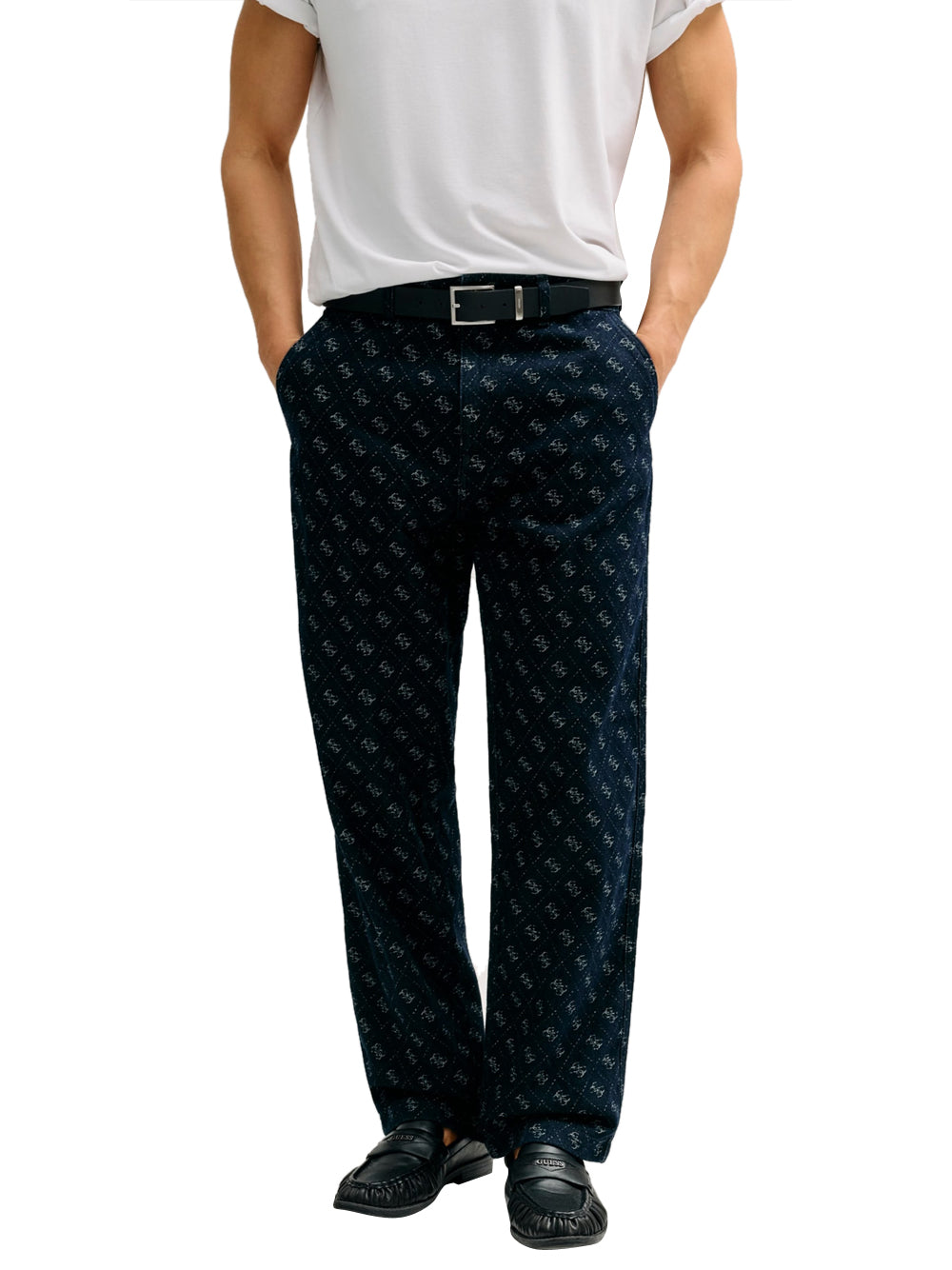 GUESS 1 USCITA Jeans Chino Guess Damon - Blu