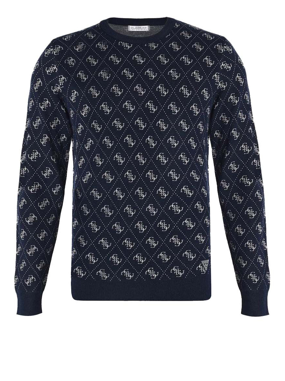 GUESS 1 USCITA Guess Maglia Martin 4G Logo - Navy
