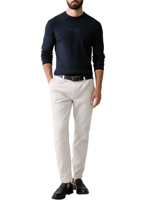 GUESS 1 USCITA Maglione Guess Logo Frontale - Navy