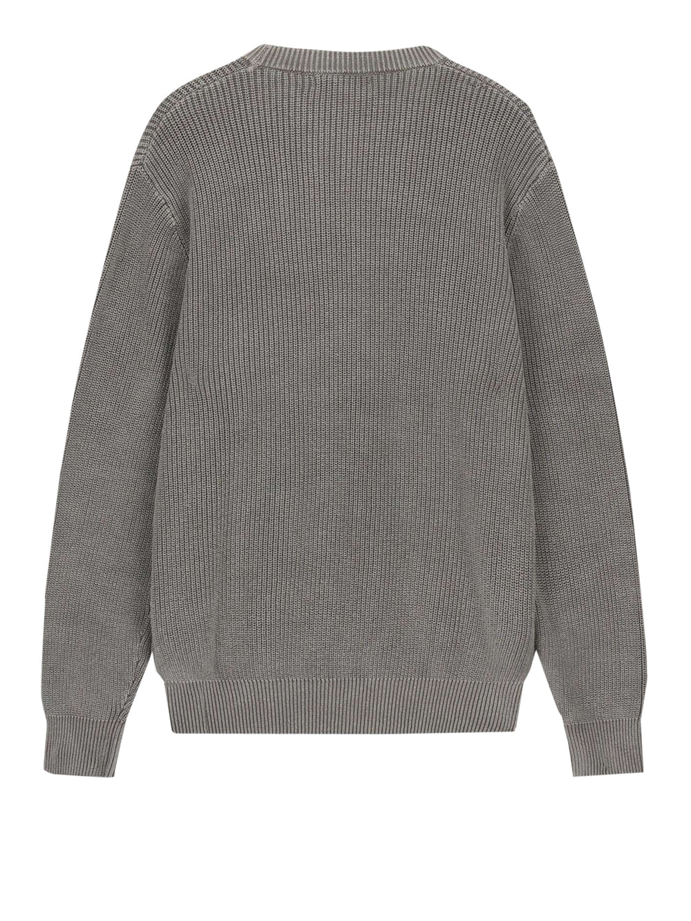 GUESS 1 USCITA Maglione Guess Manny Cn English Rib Washed Sw - Grigio