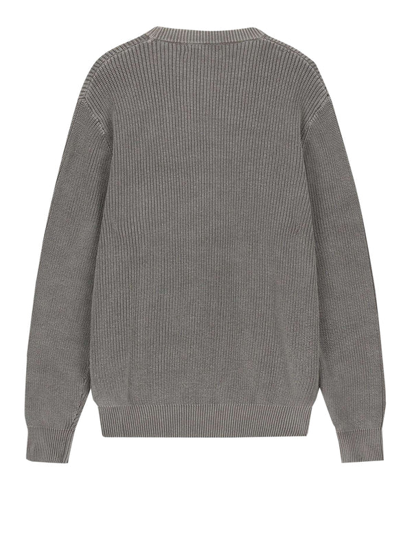 GUESS 1 USCITA Maglione Guess Manny Cn English Rib Washed Sw - Grigio