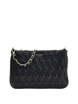 GUESS 1 USCITA Pochette Flat Guess Maxine Quilted - Nero