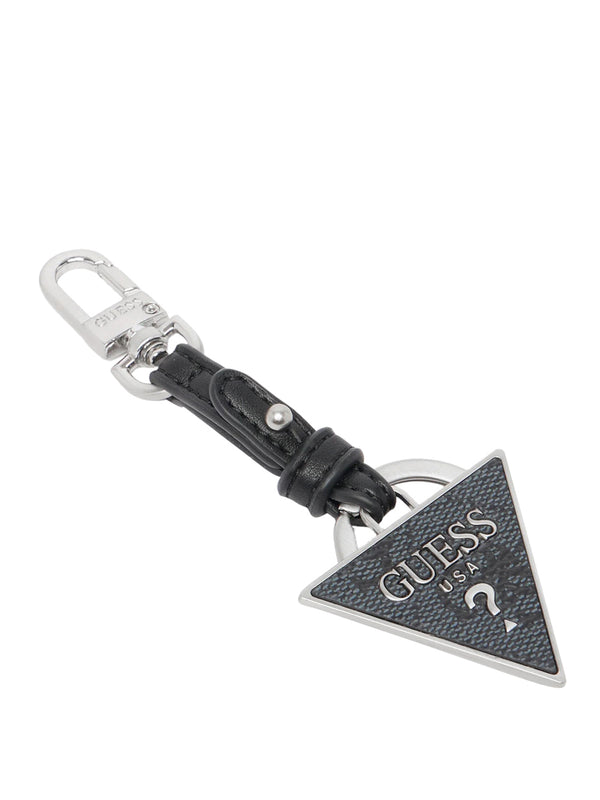 GUESS 1 USCITA Portachiavi Guess Metal Triangle Keyring - Dark Black