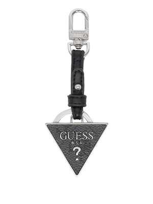 GUESS 1 USCITA Portachiavi Guess Metal Triangle Keyring - Dark Black
