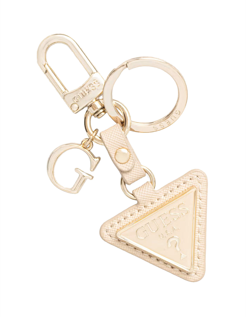 GUESS 1 USCITA Portachiavi Guess Gilda - Beige
