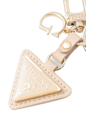 GUESS 1 USCITA Portachiavi Guess Gilda - Beige