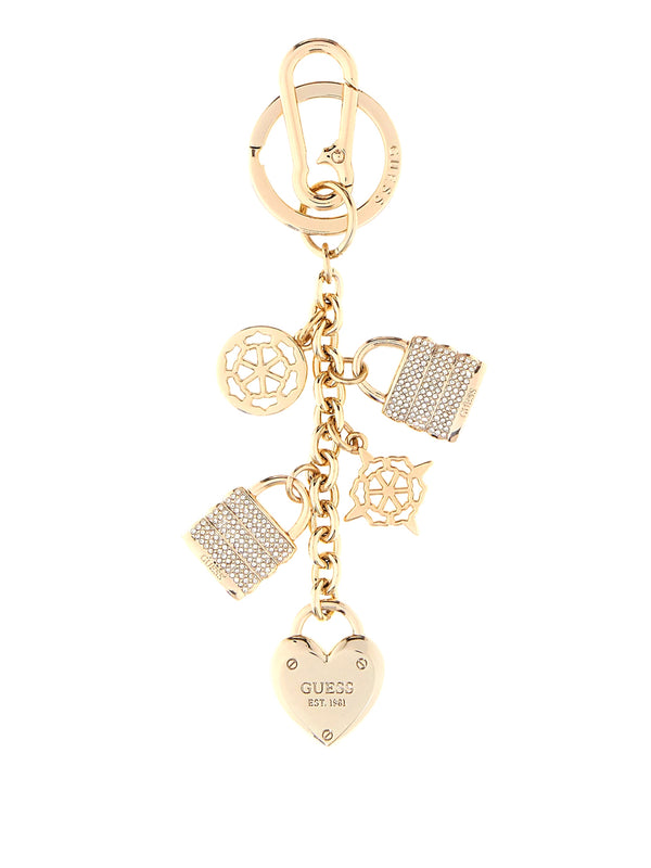 GUESS 1 USCITA Portachiavi Guess Keyring - Oro