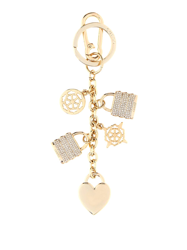 GUESS 1 USCITA Portachiavi Guess Keyring - Oro