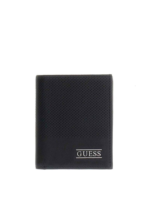 GUESS 1 USCITA Portafoglio Guess Boston Trifold - Nero