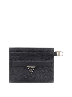 GUESS 1 USCITA Porta Carte Guess In Pelle Monaco - Nero