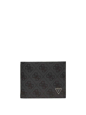 GUESS 1 USCITA Portafoglio Milano Bllfld W Coin Pocket Uomo - Nero