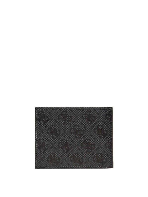 GUESS 1 USCITA Portafoglio Milano Bllfld W Coin Pocket Uomo - Nero