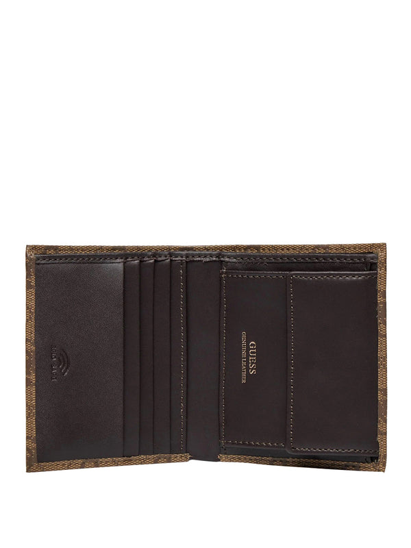 GUESS 1 USCITA Portafoglio Guess Milano Bifold - Beige
