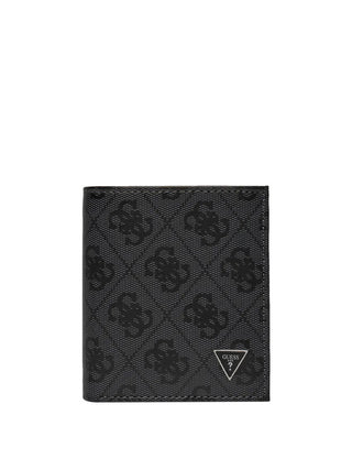 GUESS 1 USCITA Portafoglio Milano Bifold S Uomo - Nero