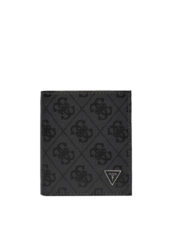 GUESS 1 USCITA Portafoglio Milano Bifold S Uomo - Nero