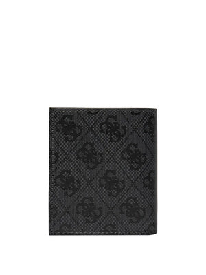GUESS 1 USCITA Portafoglio Milano Bifold S Uomo - Nero