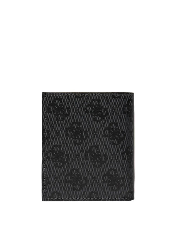 GUESS 1 USCITA Portafoglio Milano Bifold S Uomo - Nero