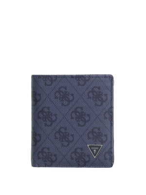 GUESS 1 USCITA Guess Portafoglio Milano Bifold - Blu