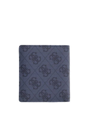 GUESS 1 USCITA Guess Portafoglio Milano Bifold - Blu