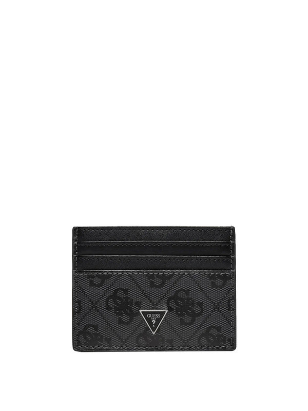 GUESS 1 USCITA Portafoglio Milano Card Holder Uomo - Nero