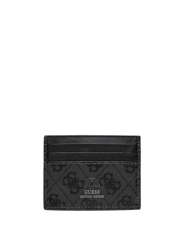 GUESS 1 USCITA Portafoglio Milano Card Holder Uomo - Nero