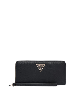 GUESS 1 USCITA Maxi Portafoglio Guess Laurel Triangolo Logo - Nero