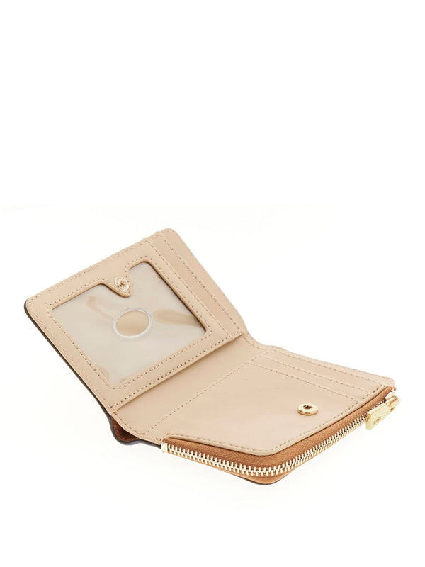 GUESS 1 USCITA Portafoglio Guess Laurel Zip Aroud - Cognac