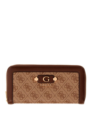 GUESS 1 USCITA Portafoglio Guess Lindsey - Marrone