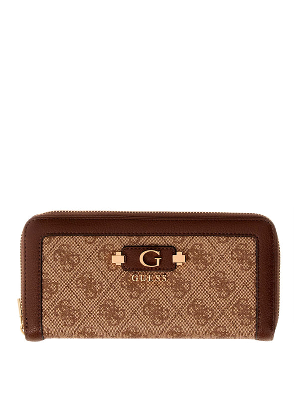 GUESS 1 USCITA Portafoglio Guess Lindsey - Marrone