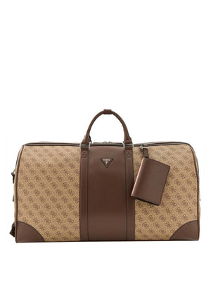 GUESS 1 USCITA Borsa A Mano Guess Milano Weekender - Beige Cognac