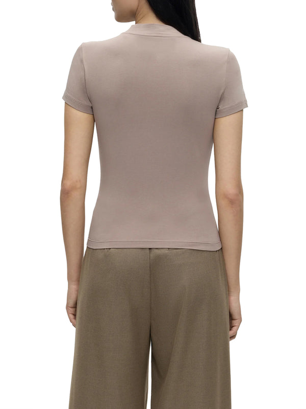 GUESS 1 USCITA T-Shirt Guess Stampa All Over 4G - Silk Taupe
