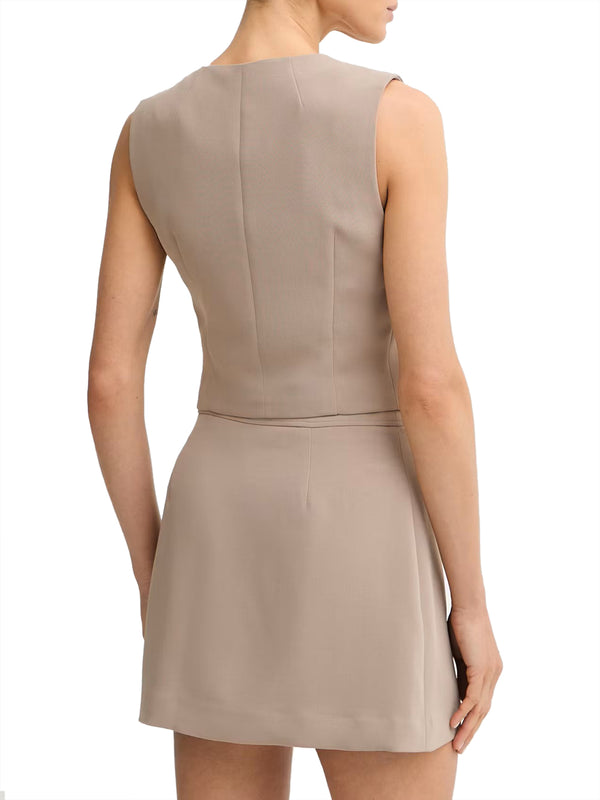 GUESS 1 USCITA Gilet Guess Sl Theoline Perfect Vest - Taupe
