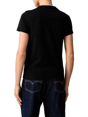 GUESS 1 USCITA T-Shirt Guess Beads Script - Nero