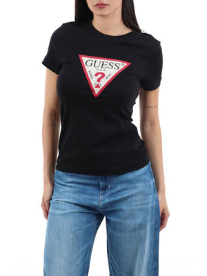 GUESS 1 USCITA T-Shirt Guess Original Hotfix Tee - Nero