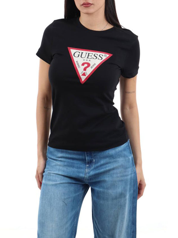 GUESS 1 USCITA T-Shirt Guess Original Hotfix Tee - Nero