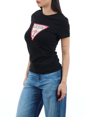 GUESS 1 USCITA T-Shirt Guess Original Hotfix Tee - Nero