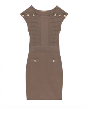 GUESS 1 USCITA Abito Guess Square Carmen - Taupe