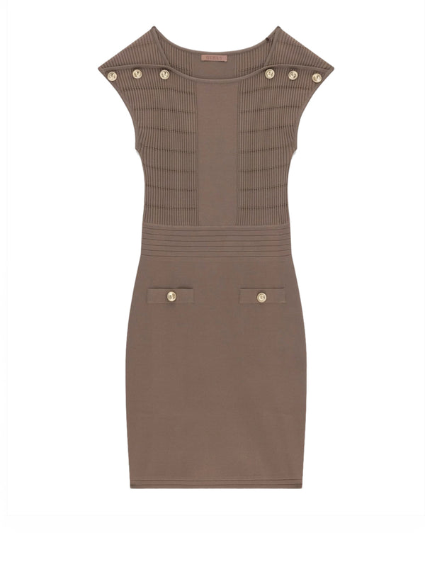 GUESS 1 USCITA Abito Guess Square Carmen - Taupe