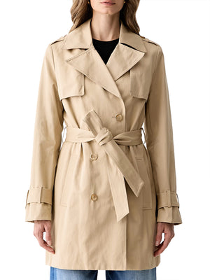 GUESS 1 USCITA Trench Guess Juliane Double Collar - Biege