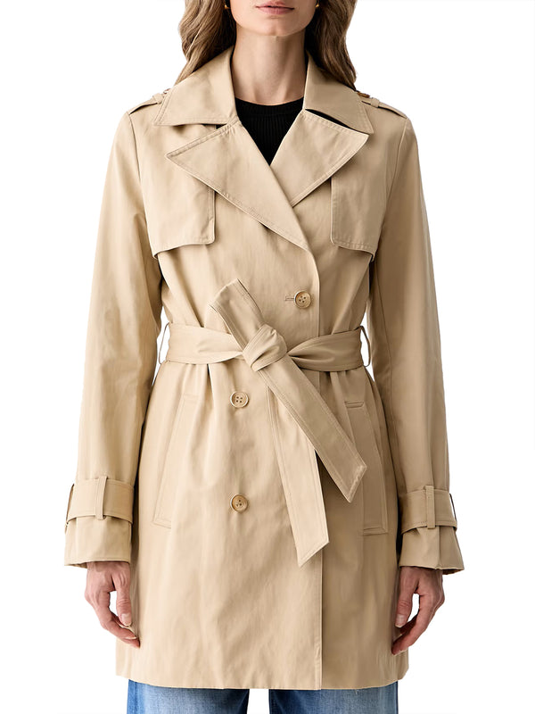 GUESS 1 USCITA Trench Guess Juliane Double Collar - Biege