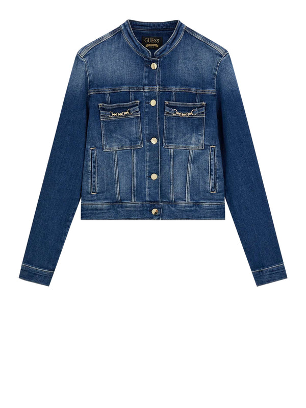 GUESS 1 USCITA Giubbino di Jeans Ivy Guess - Dark Denim