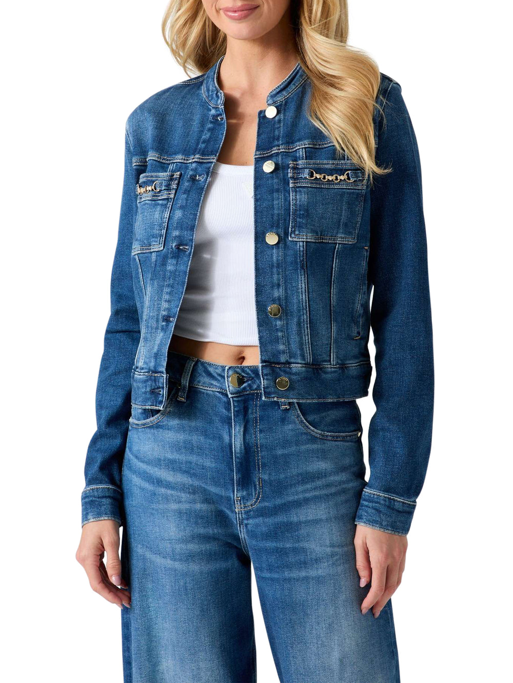 GUESS 1 USCITA Giubbino di Jeans Ivy Guess - Dark Denim