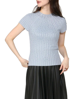 GUESS 1 USCITA T-Shirt Guess Perilla Ribbe - Azzurro