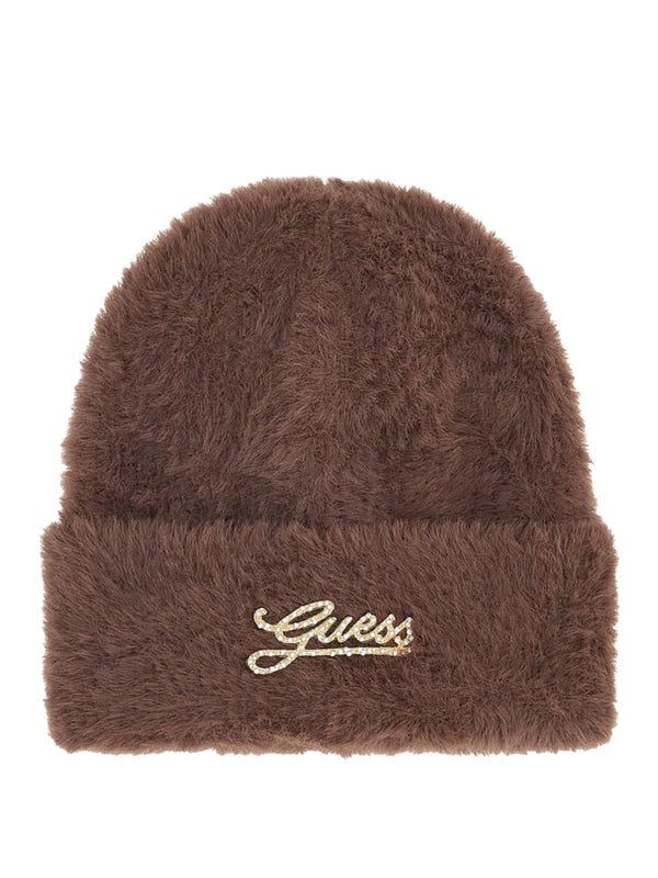 GUESS 2 USCITA Cappello Guess Knitted - Marrone