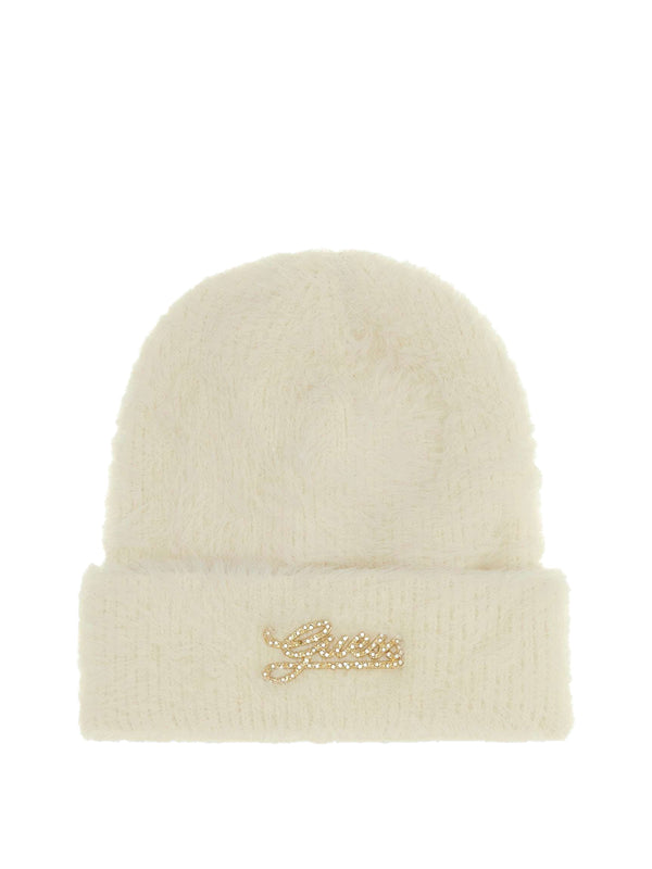 GUESS 2 USCITA Cappello Guess Knitted Bianco