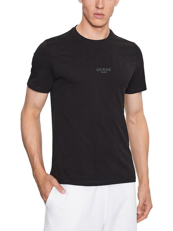 GUESS 2 USCITA T-Shirt Aidy Cn Ss Tee Uomo - Nero