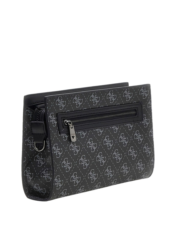 GUESS 2 USCITA Borsa A Tracolla Guess Milano Crossbody - Nero