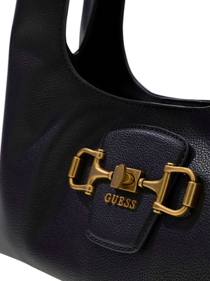 GUESS 2 USCITA Borsa Guess Sunset Small Hobo - Nero