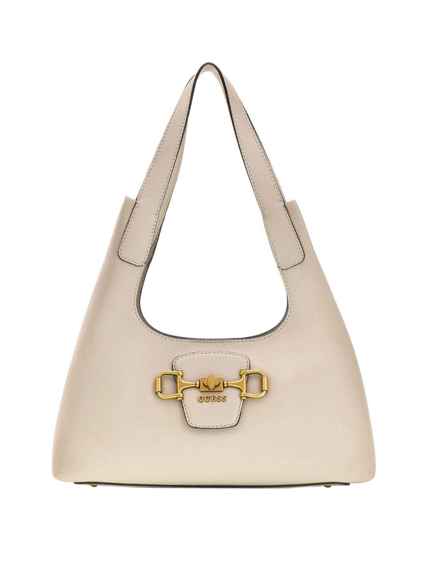 GUESS 2 USCITA Borsa Guess Sunset Small Hobo - Bianco/Rosa